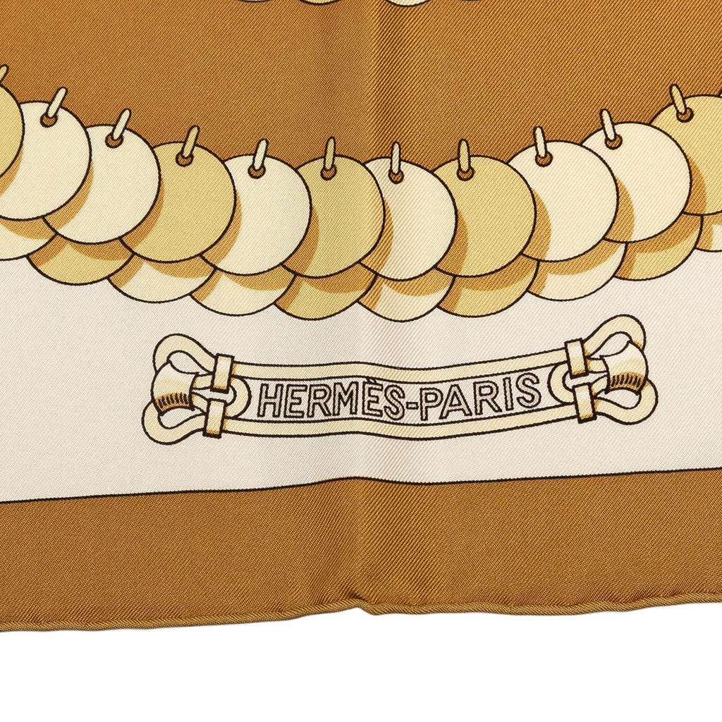 Hermès Kosmima Silk Scarf - Side view