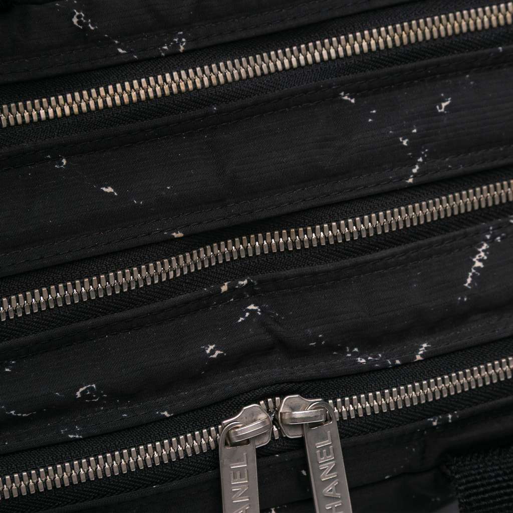 Chanel Old Travel Line Nylon Handbag - Image 11