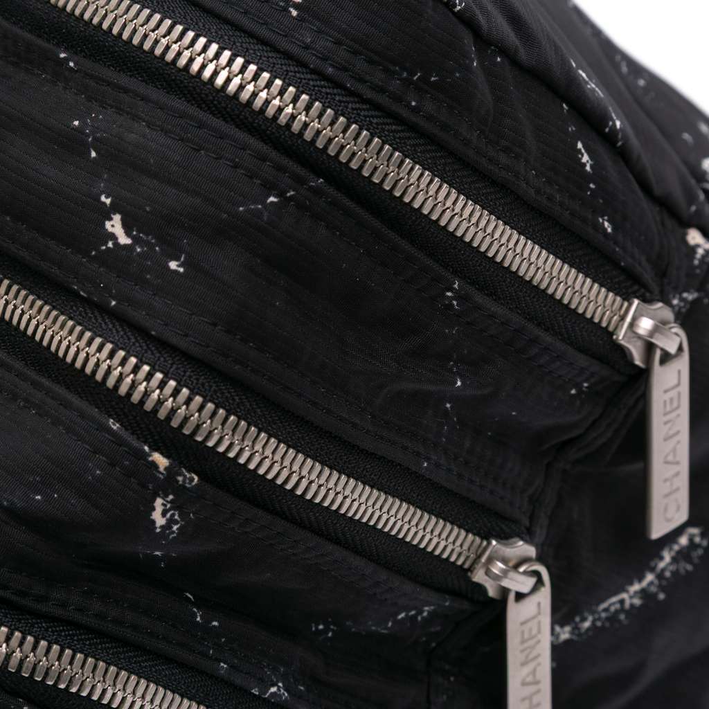 Chanel Old Travel Line Nylon Handbag - Image 12