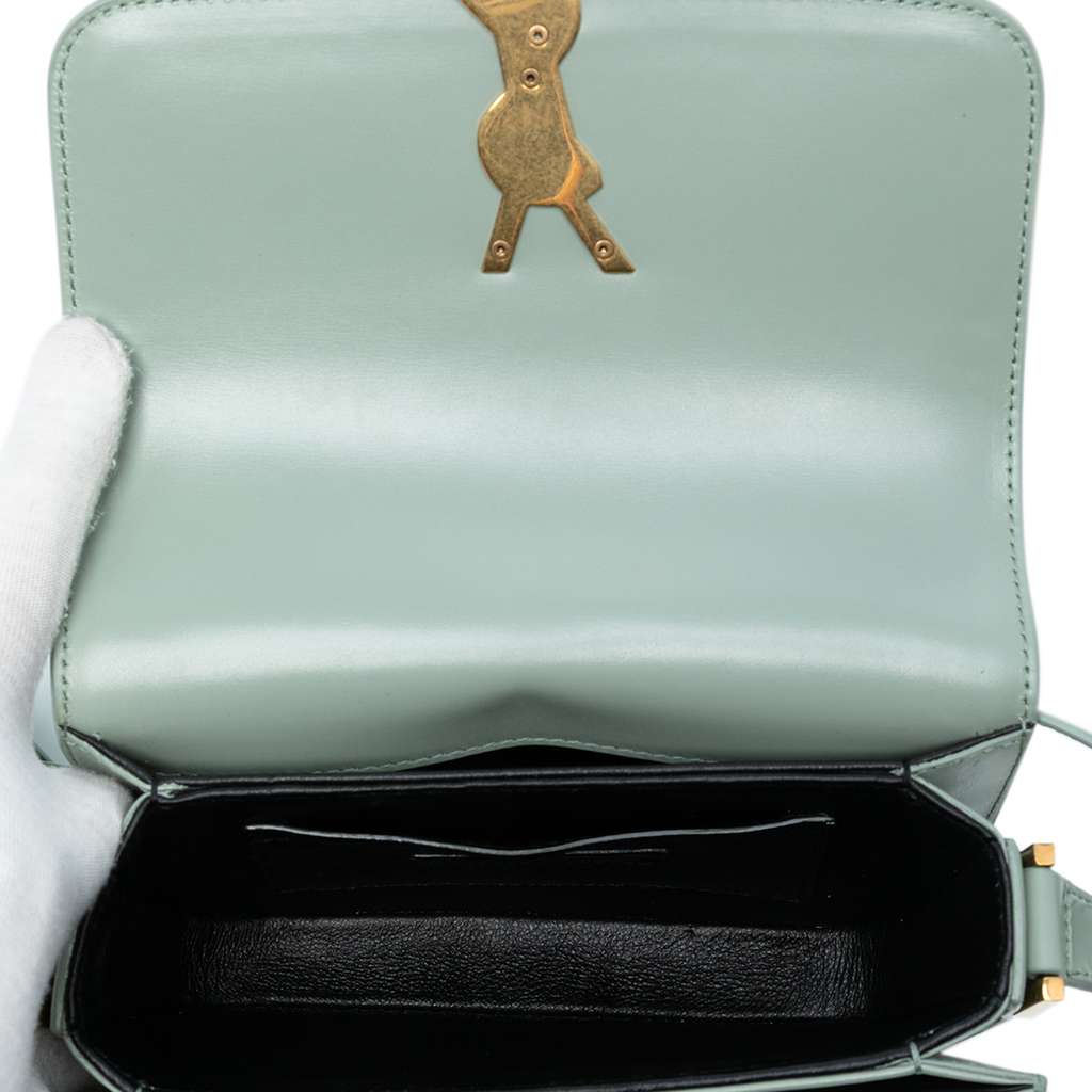 Saint Laurent Small Calfskin Solferino Satchel In Box - 4