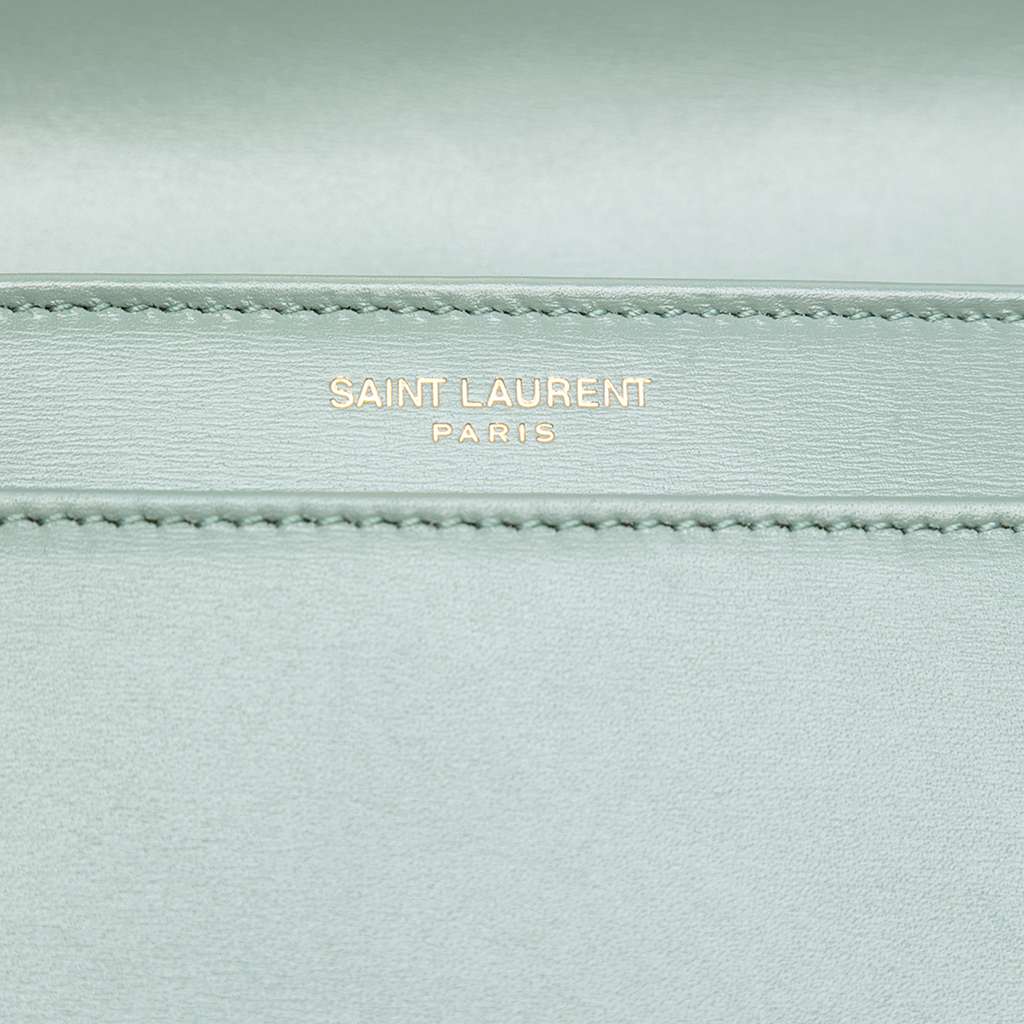 Saint Laurent Small Calfskin Solferino Satchel In Box - Detail 1