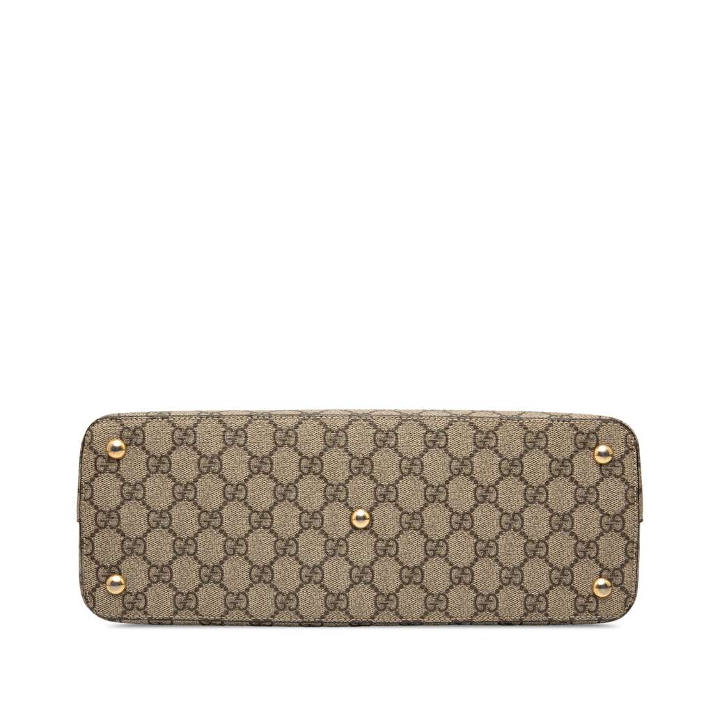 Gucci GG Supreme Linea A Satchel - Image 6