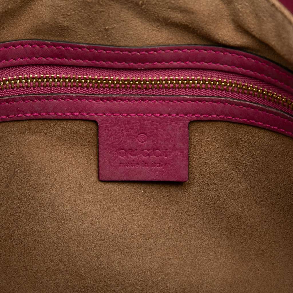 Gucci GG Supreme Linea A Satchel - Side view