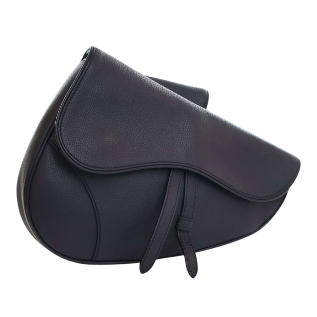 Dior Grained Calfskin Saddle Crossbody