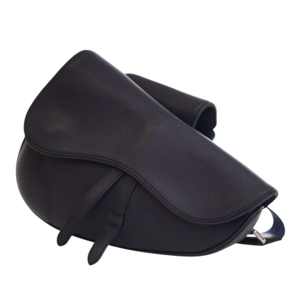 Dior Grained Calfskin Saddle Crossbody - Back view