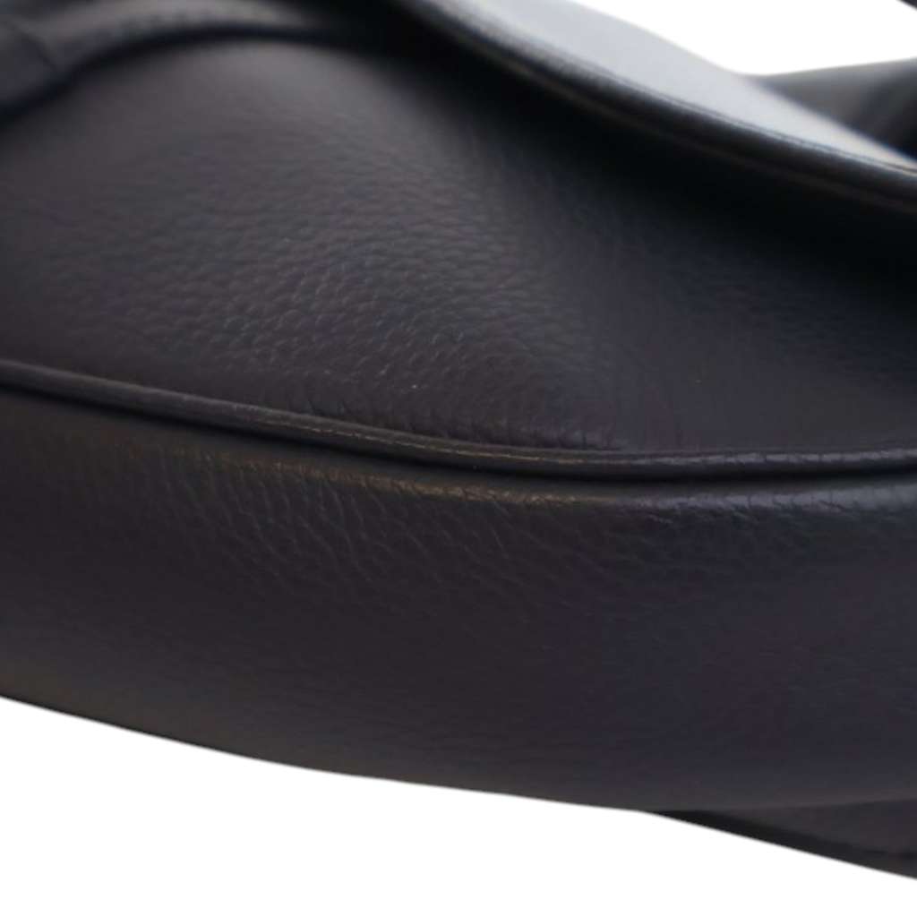 Dior Grained Calfskin Saddle Crossbody - Image 13