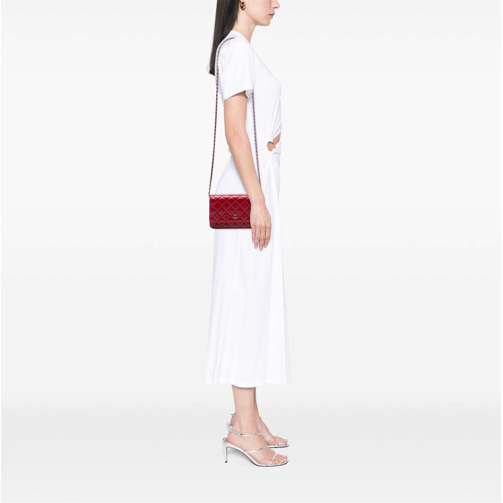 Chanel CC Quilted Lambskin Wallet on Chain - Detail 2