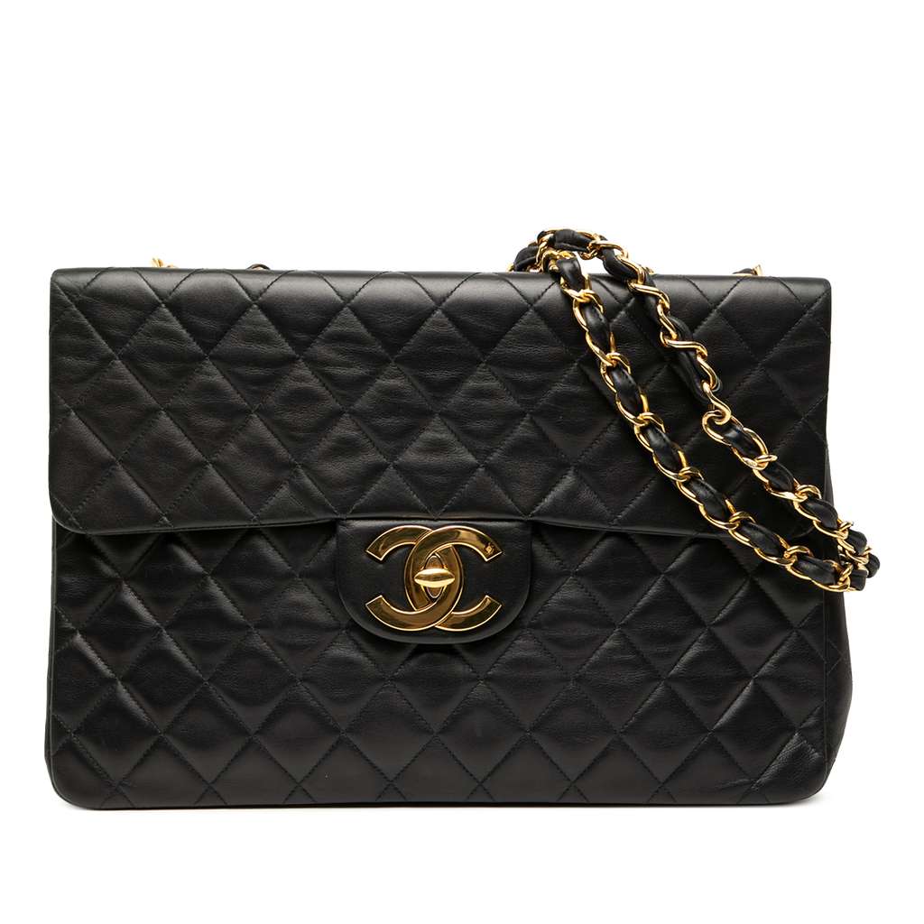 Chanel Maxi XL Classic Lambskin Single Flap