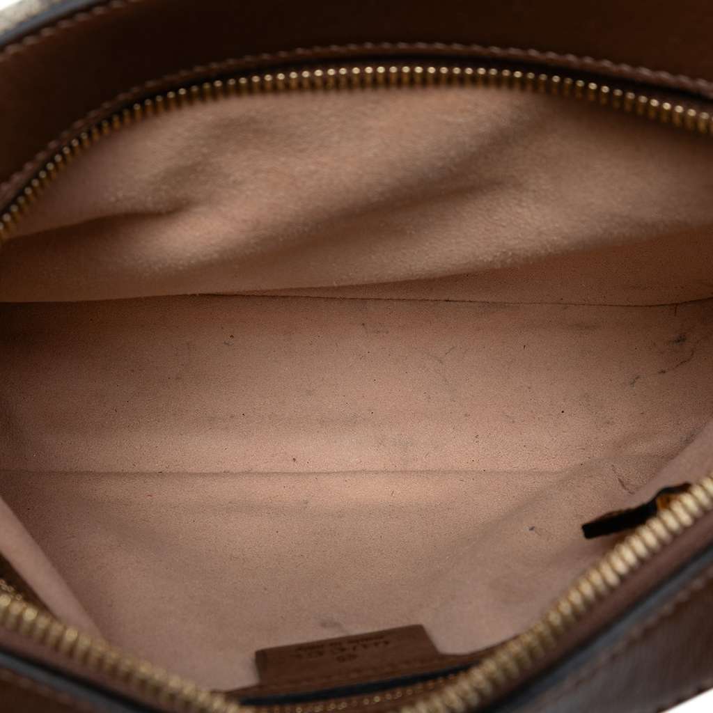 Gucci Small GG Supreme Horsebit 1955 Crossbody - 4