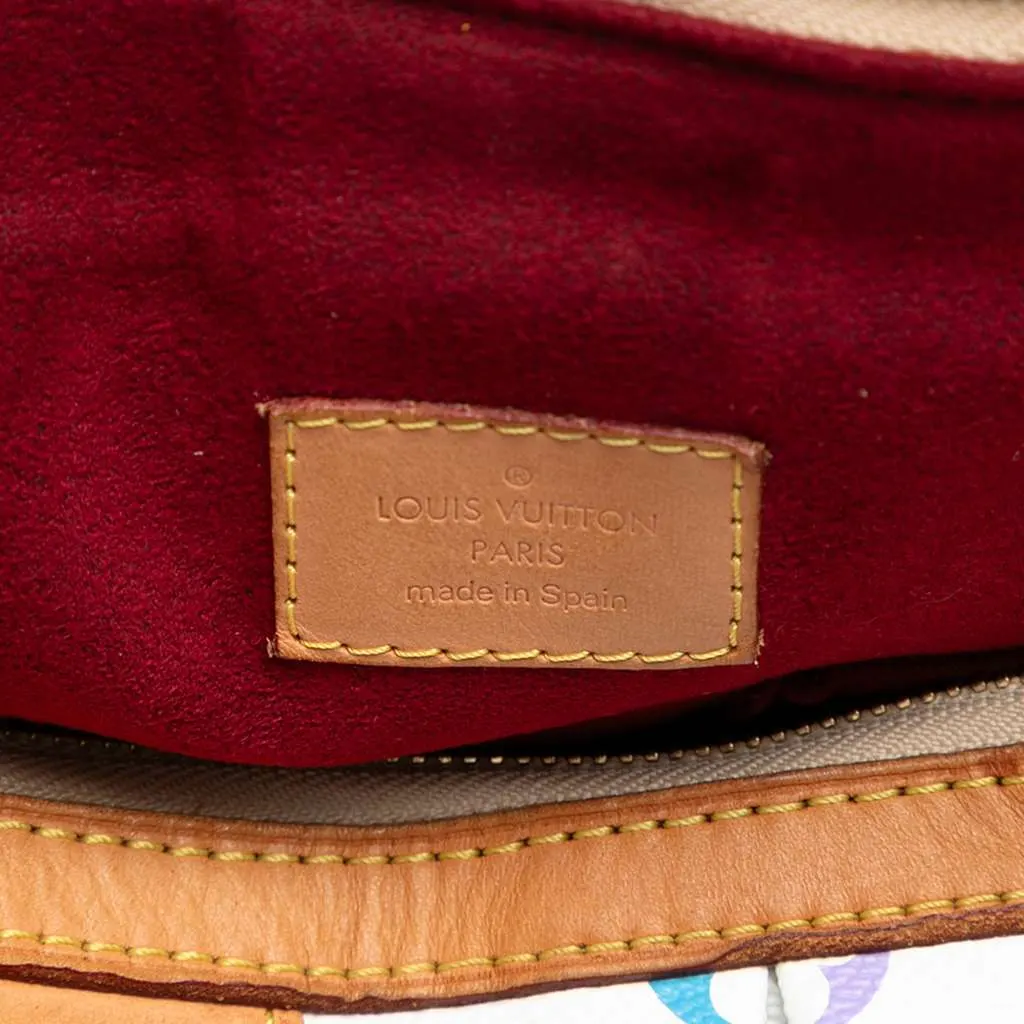 Louis Vuitton Monogram Multicolore Courtney GM White Good - Box View