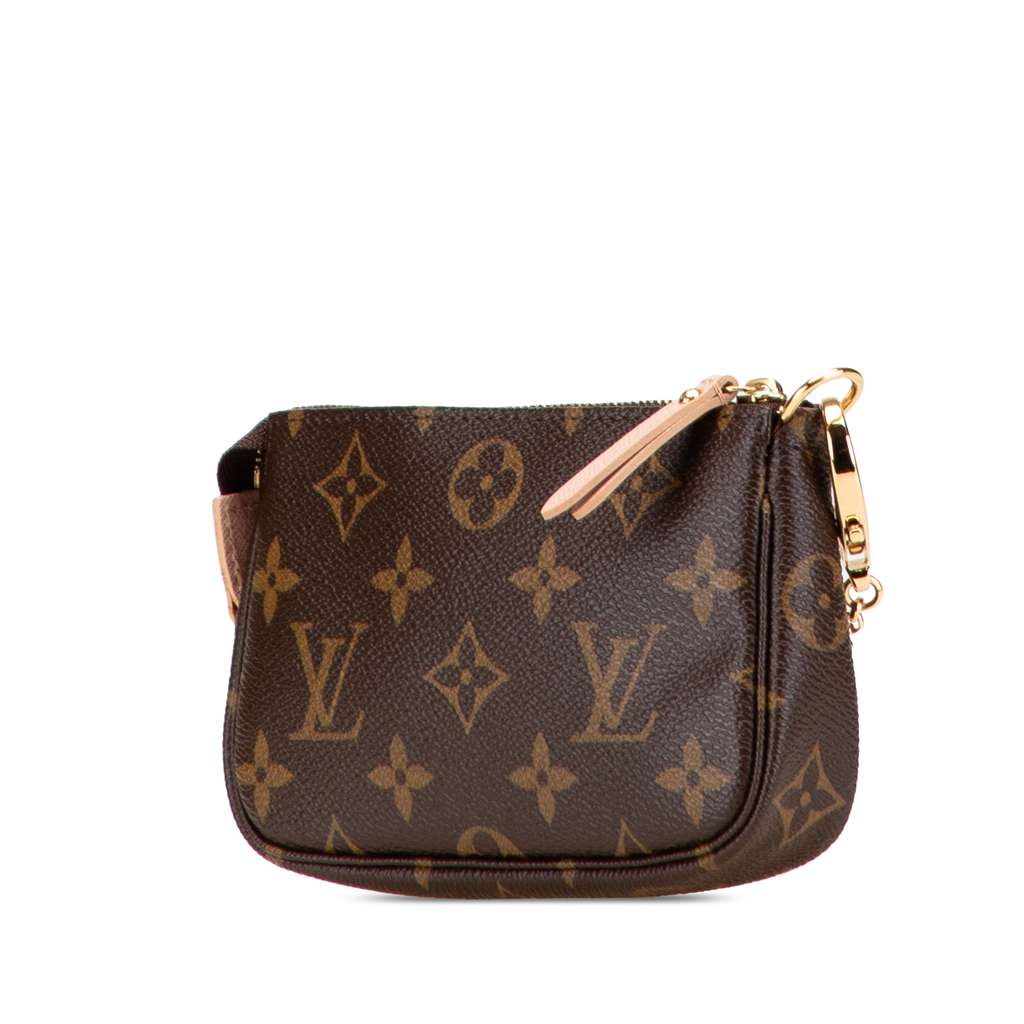 Louis Vuitton Monogram Affiche Mini Pochette Accessoires - Back view
