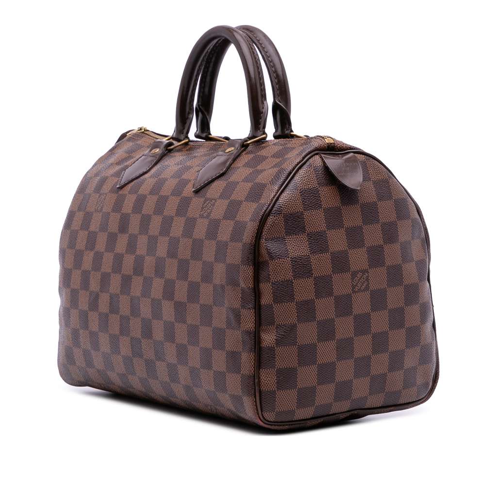 Louis Vuitton Damier Ebene Speedy 30 - Back view