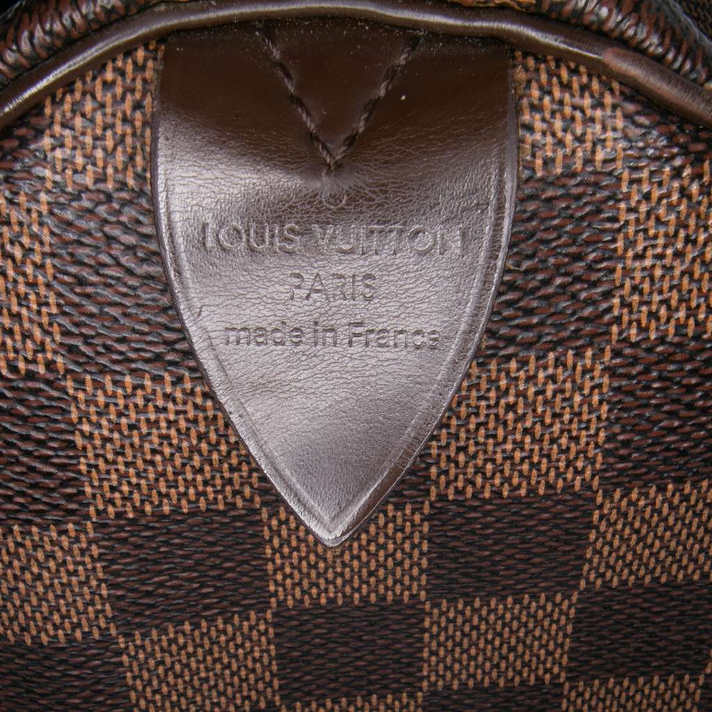 Louis Vuitton Damier Ebene Speedy 30 - Side view