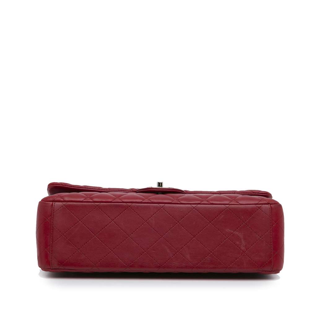 Chanel Maxi Classic Lambskin Double Flap - Side view