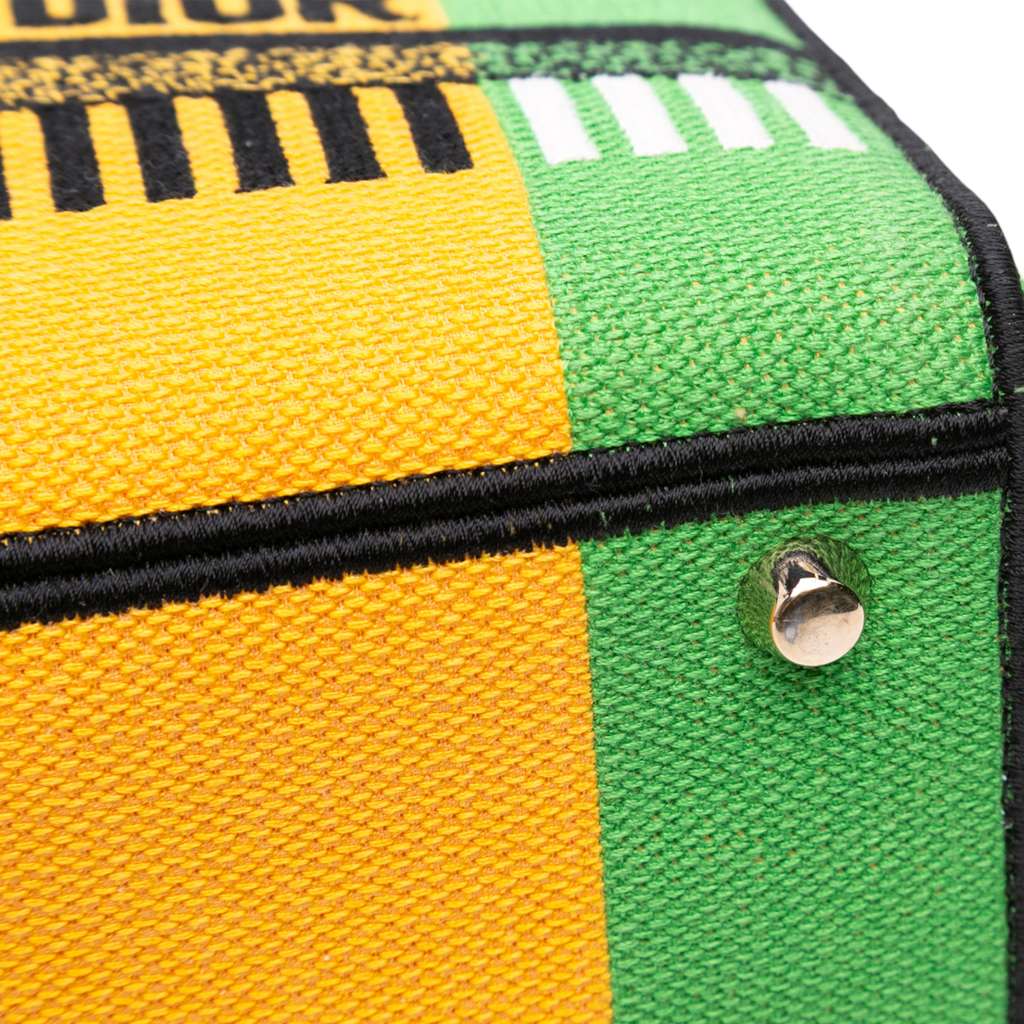 Dior Medium Canvas Embroidered Flower Pop Lady D Lite - Detail 2