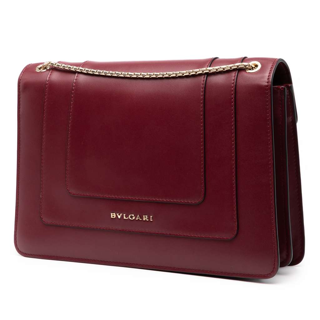 Bvlgari Medium Calfskin Serpenti Forever Shoulder Bag - 2