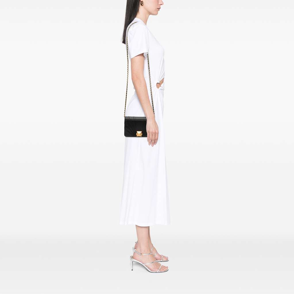 Chanel Lambskin Pyramid Wallet On Chain - Image 11