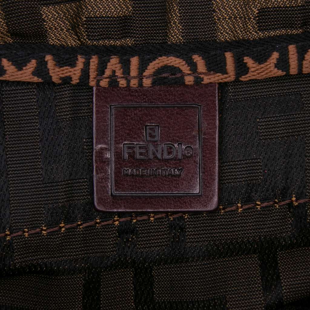 Fendi Zucca Canvas Tote - Side view