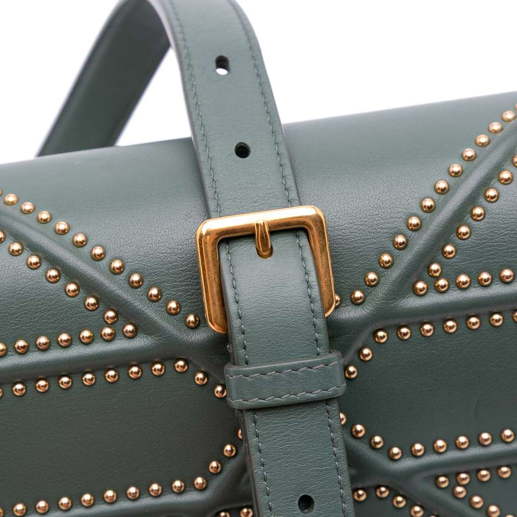 Dior Medium Studded Lambskin Diorama Flap - Image 14