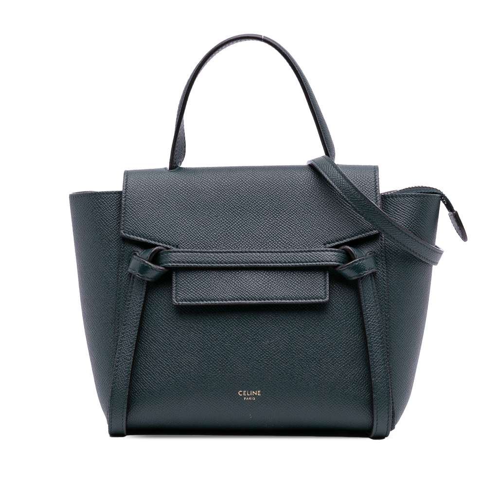 Celine Nano Grained Calfskin Belt Bag