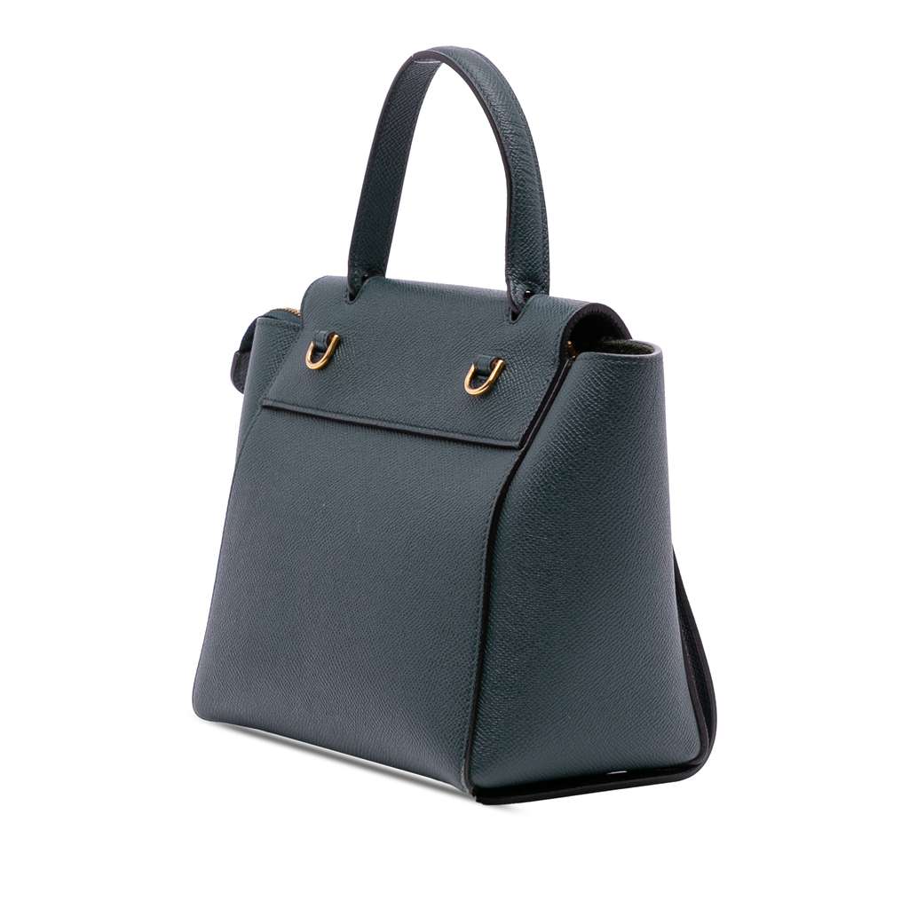Celine Nano Grained Calfskin Belt Bag - Back view