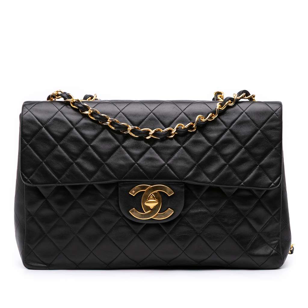 Chanel Maxi XL Classic Lambskin Single Flap