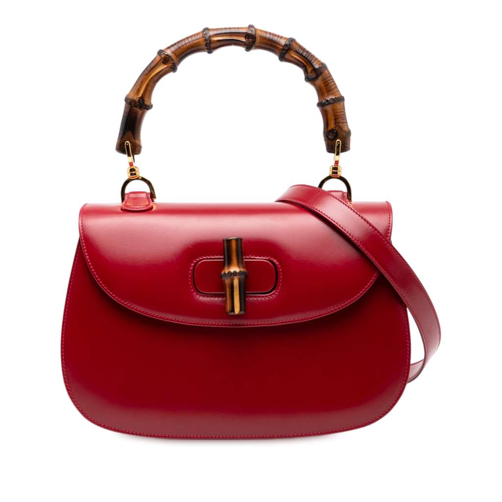 Gucci Calfskin Bamboo Night