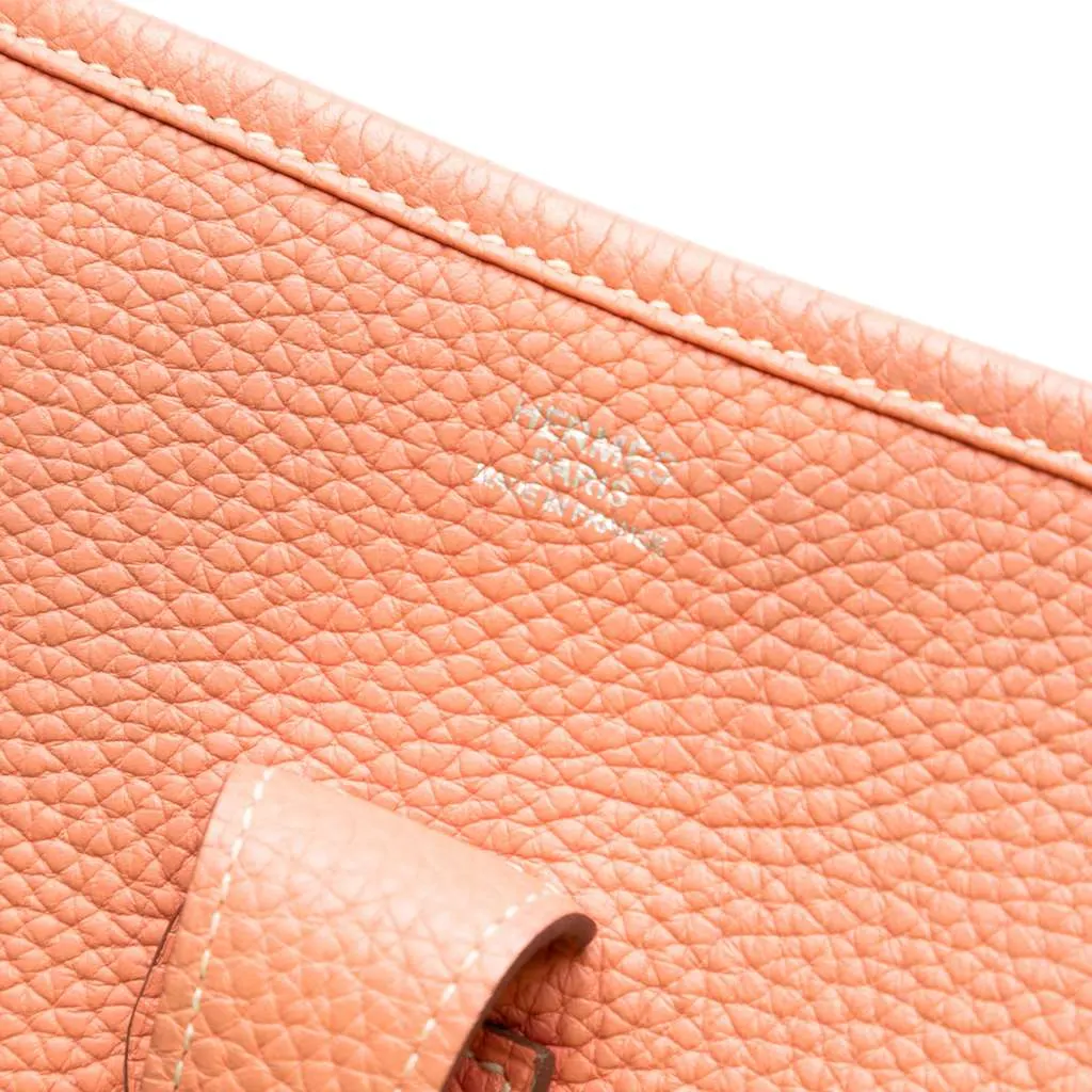 Hermès Clemence Evelyne III 29 Pink Leather Very good - Box View