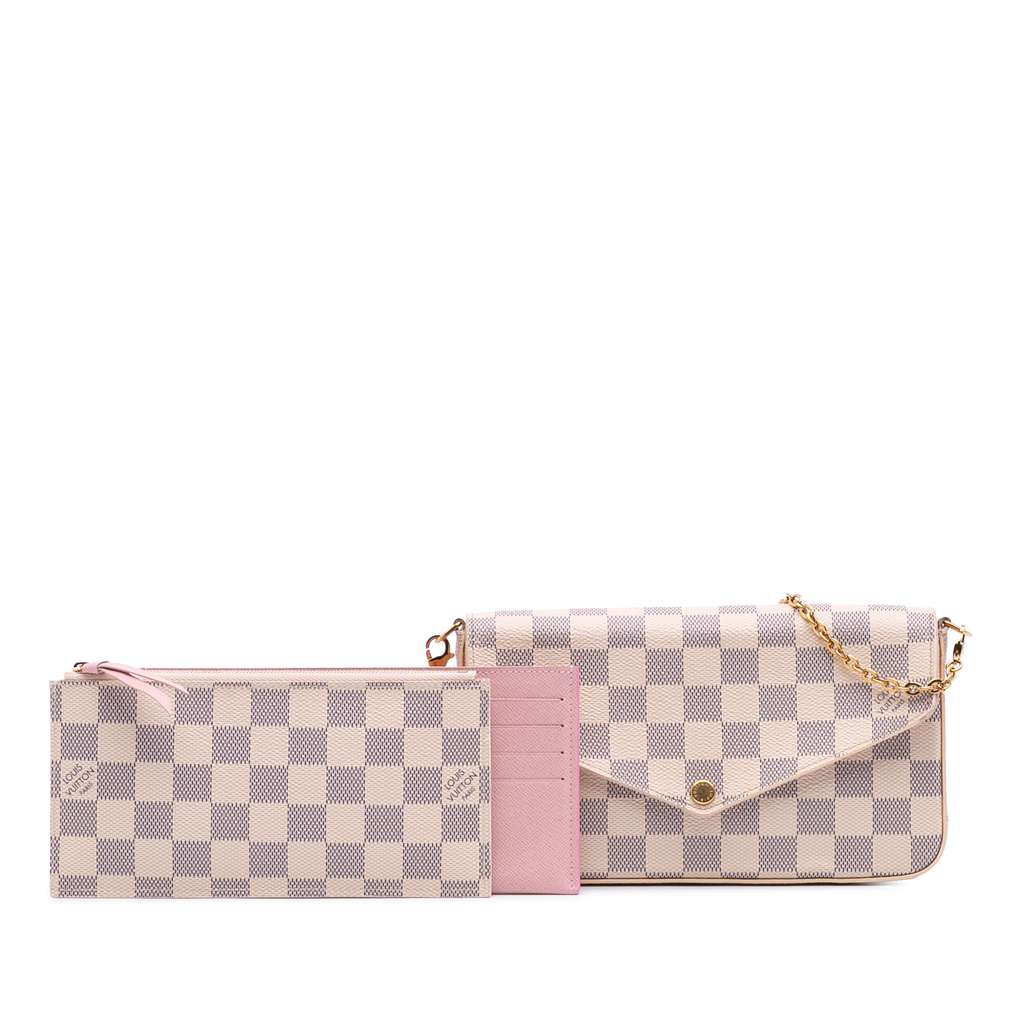 Louis Vuitton Damier Azur Pochette Felicie - Image 15