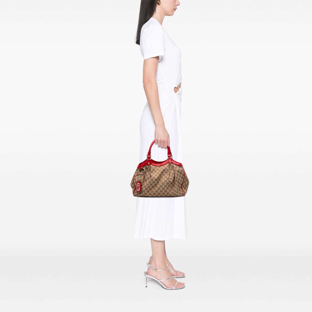 Gucci Medium GG Canvas Sukey Tote - Image 10