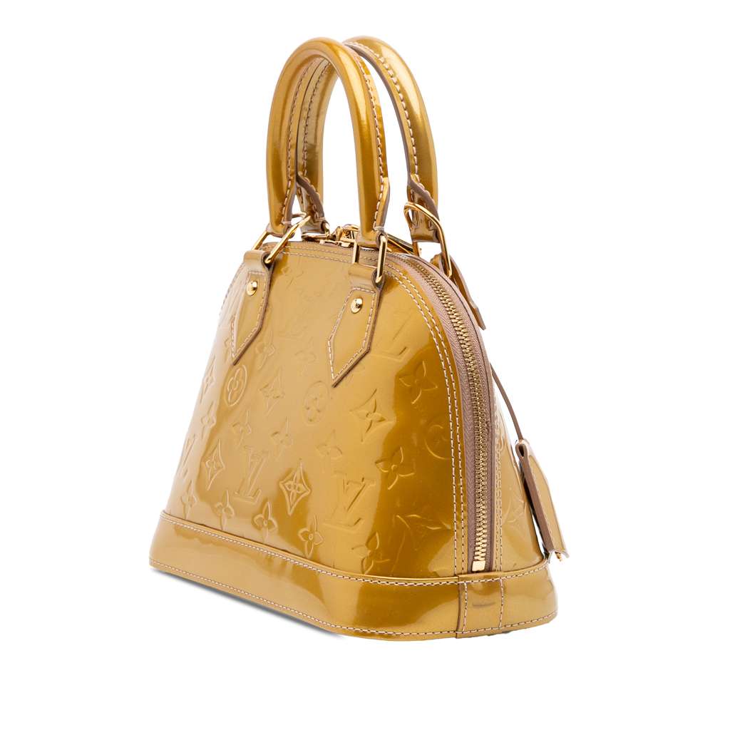 Louis Vuitton Monogram Vernis Alma BB - Back view