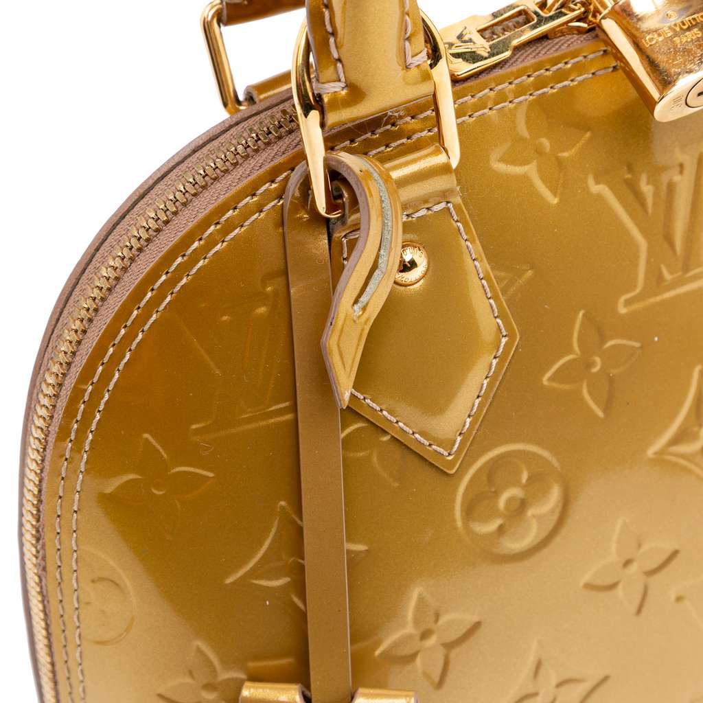 Louis Vuitton Monogram Vernis Alma BB - Image 11