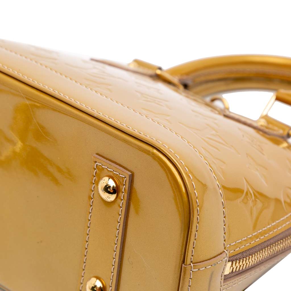 Louis Vuitton Monogram Vernis Alma BB - Image 12