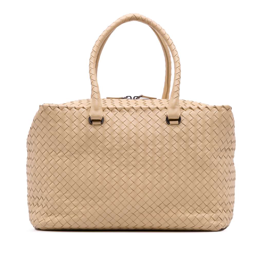 Bottega Veneta Nappa Intrecciato Brick Tote