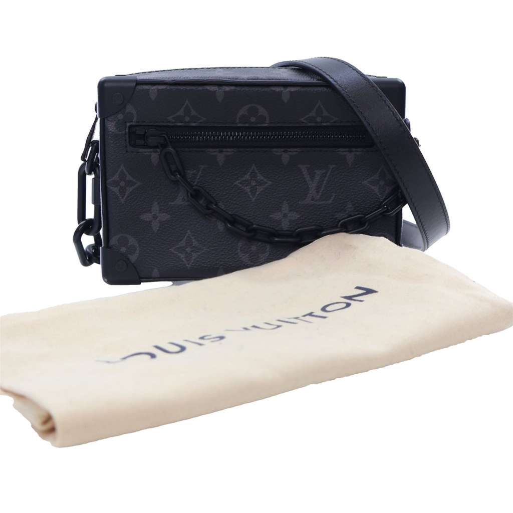 Louis Vuitton Monogram Eclipse Soft Trunk Wallet Crossbody - Image 17