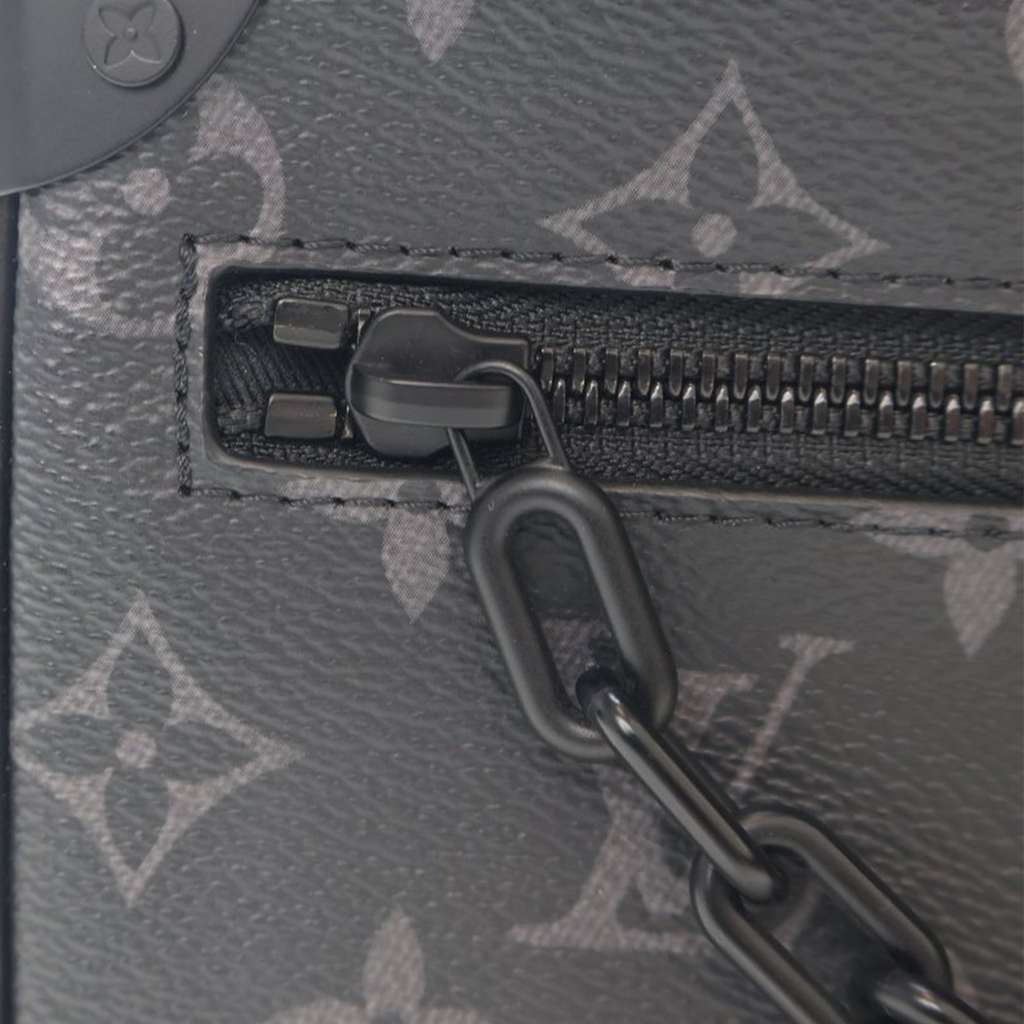 Louis Vuitton Monogram Eclipse Soft Trunk Wallet Crossbody - Image 12