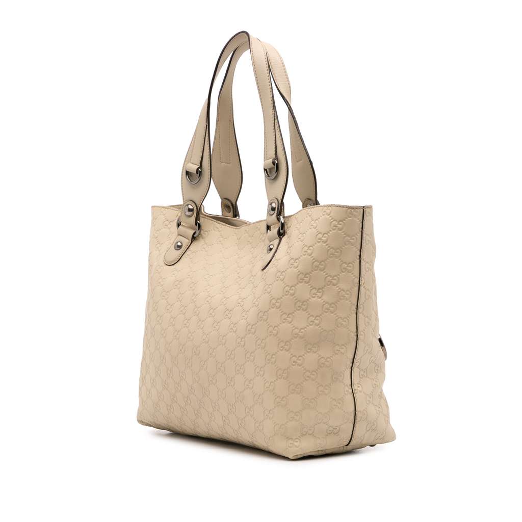 Gucci Guccissima Icon Bit Tote - Back view