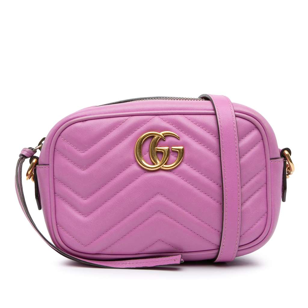 Gucci Mini GG Marmont Matelasse Leather Crossbody