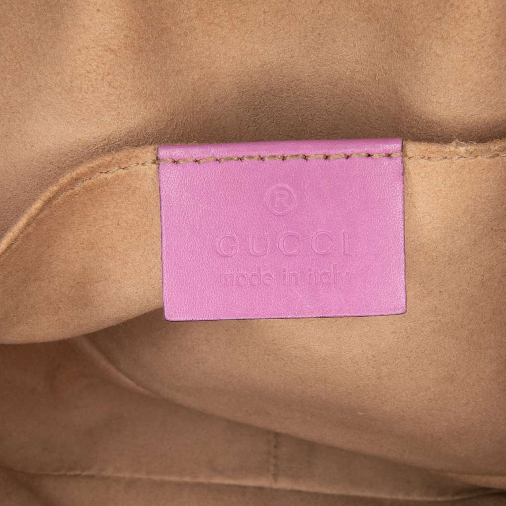 Gucci Mini GG Marmont Matelasse Leather Crossbody - Side view