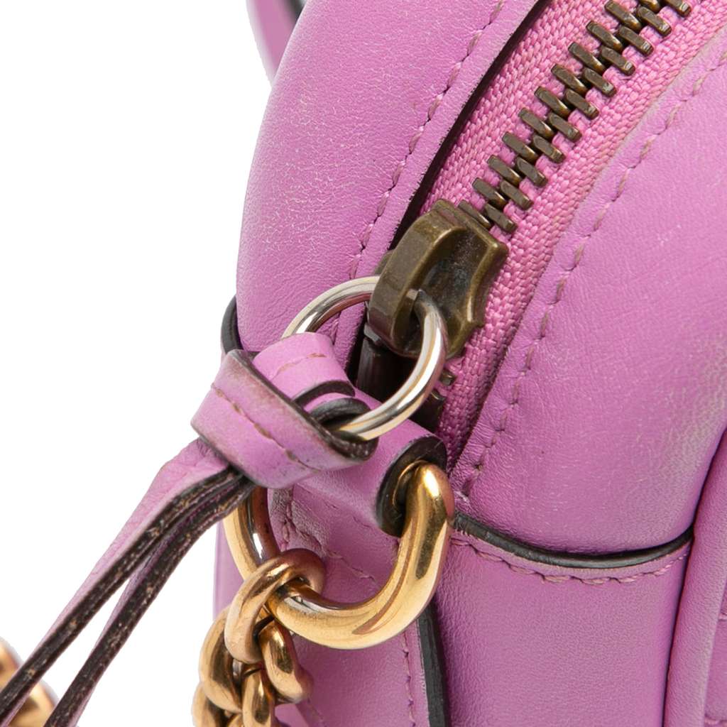 Gucci Mini GG Marmont Matelasse Leather Crossbody - Image 10