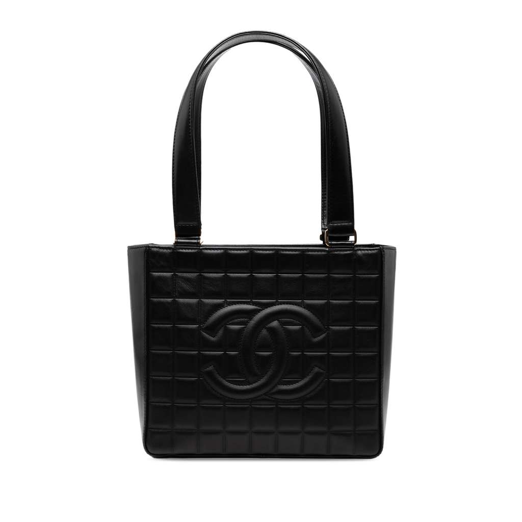 Chanel Chocolate Bar Lambskin Shoulder Bag