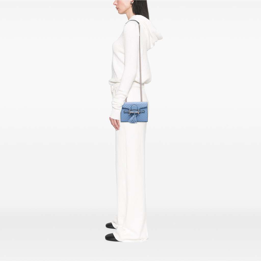 Gucci Mini Microguccissima Emily Crossbody - Image 14