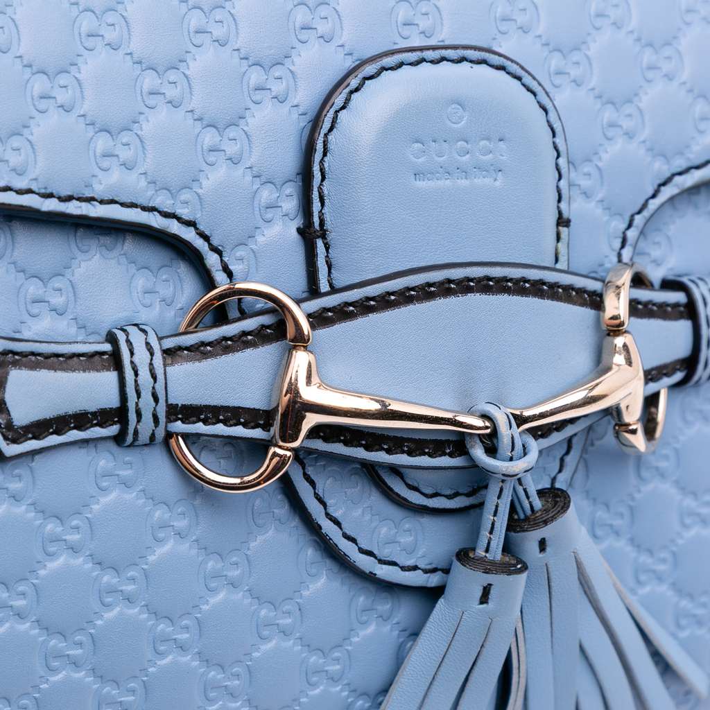 Gucci Mini Microguccissima Emily Crossbody - Image 12