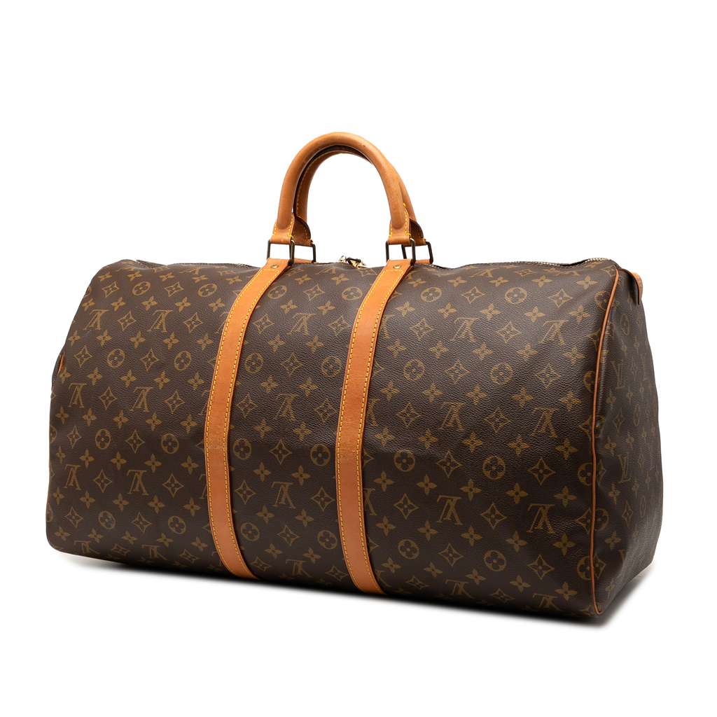 Louis Vuitton Monogram Keepall 55 - Back view