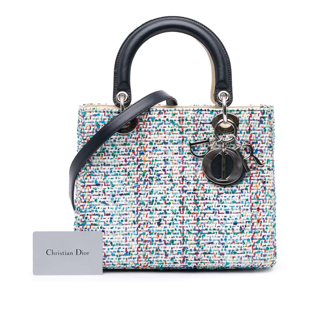 Dior Medium Tweed Lady Dior - Image 14