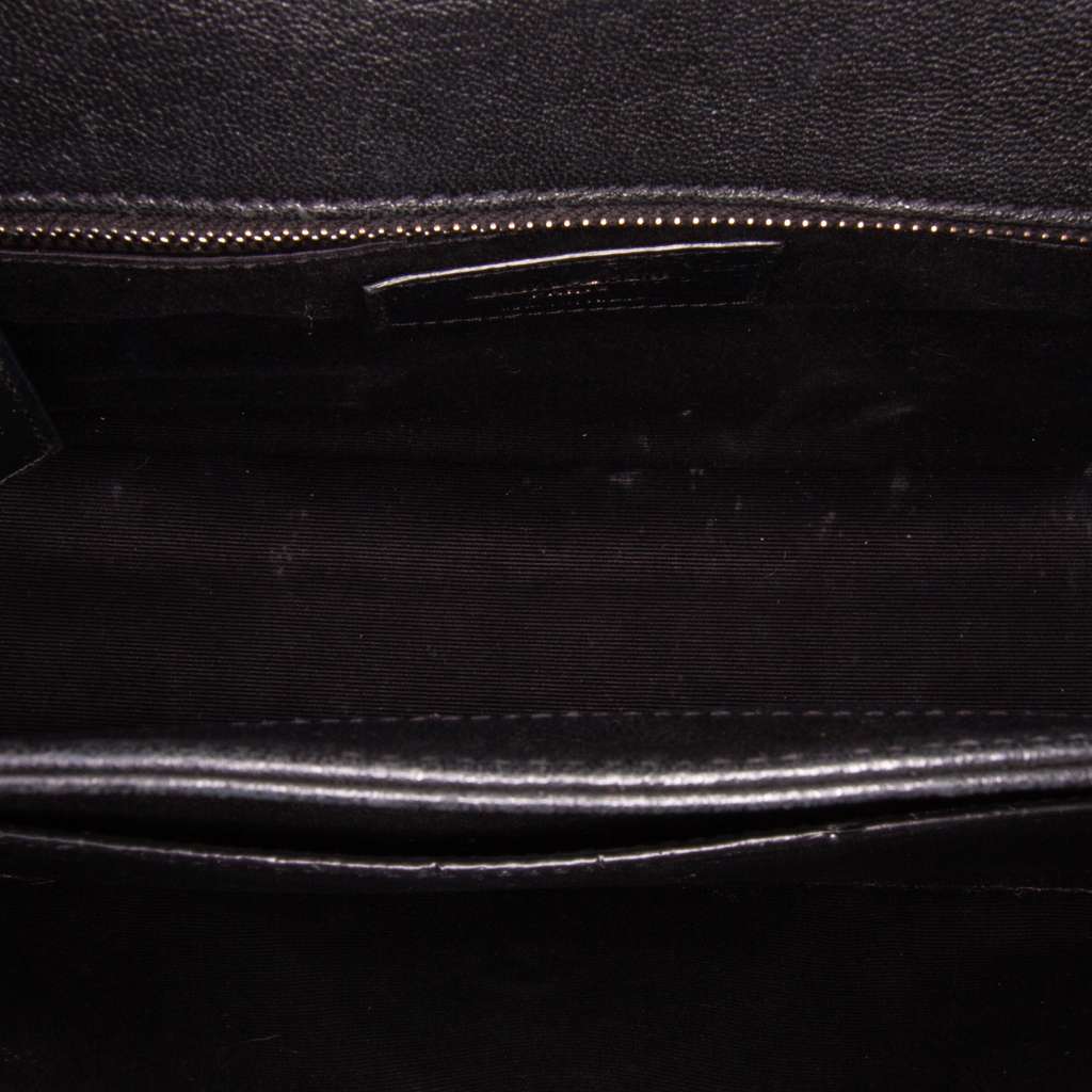 Saint Laurent Mini Quilted Lambskin Becky Chain Shoulder Bag - 4