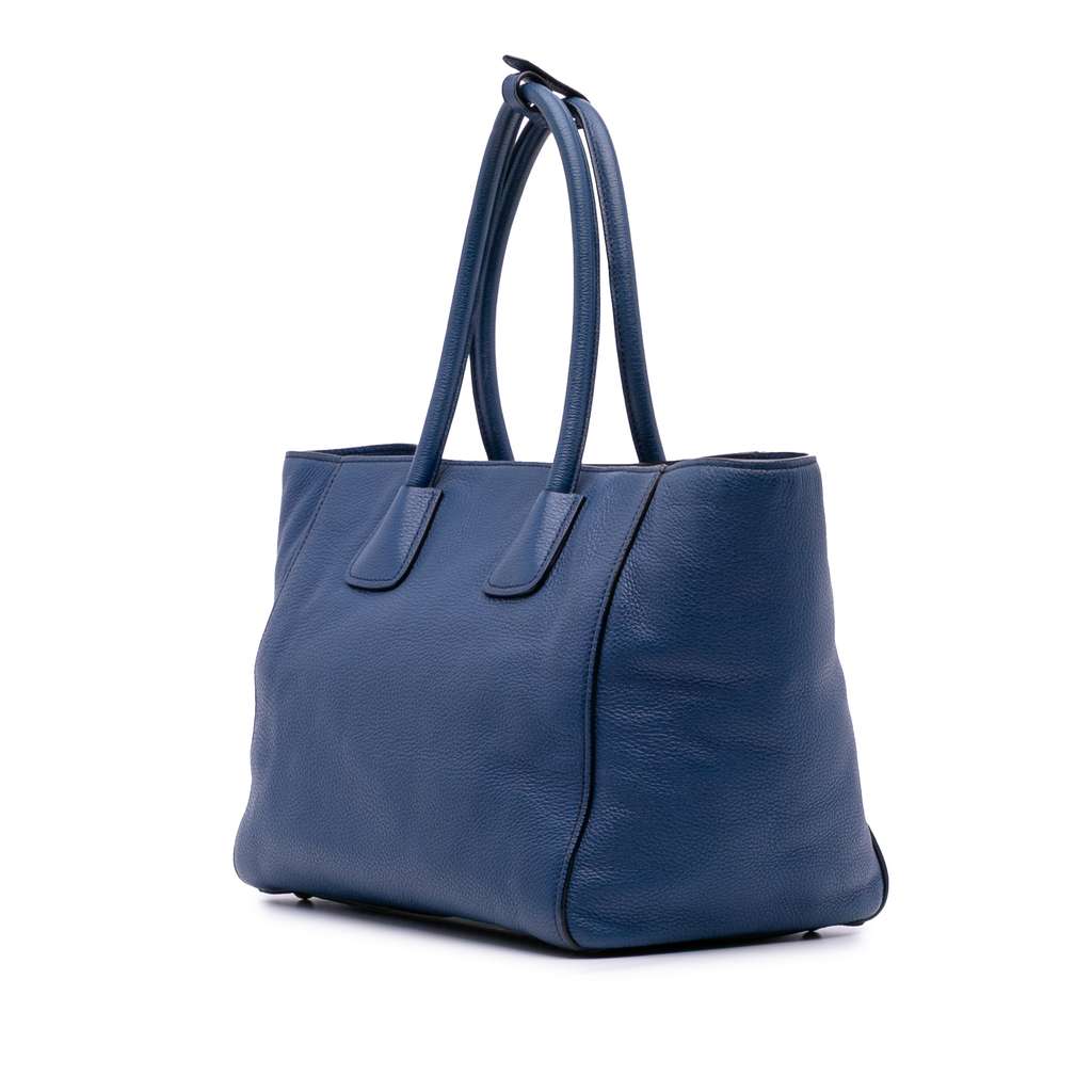 Prada Vitello Phenix Shopping Tote - Back view
