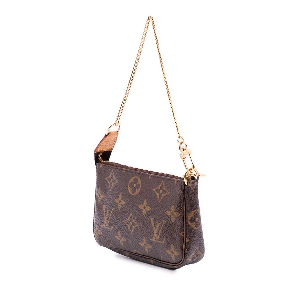 Louis Vuitton Monogram Trunks and Bags Mini Pochette Accessoires - Back view