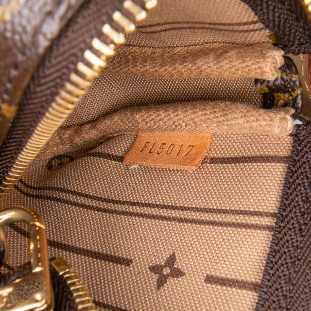 Louis Vuitton Monogram Trunks and Bags Mini Pochette Accessoires - Side view