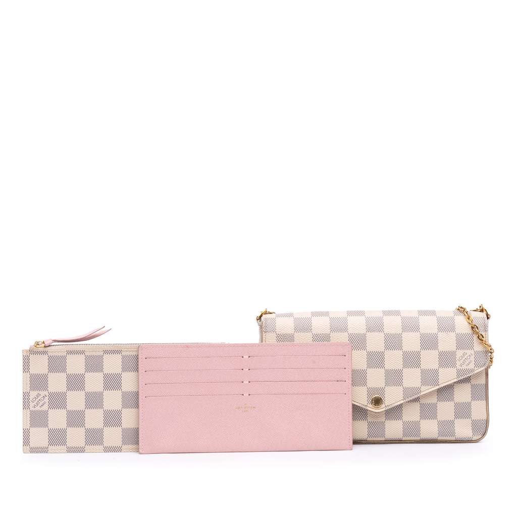 Louis Vuitton Damier Azur Pochette Felicie - Image 14
